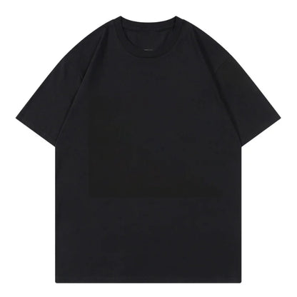 Men's 100% Cotton Solid Crew Neck T-Shirt — Casual Summer Tee
