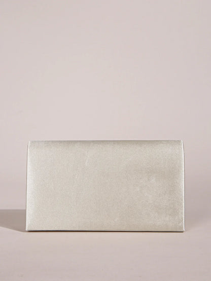 Hand Clutch Bag & Evening Clutch Bag for Women | Sparkling Crystal Rope Ruched Handbags & Glitter Envelope Purse for Party Girls