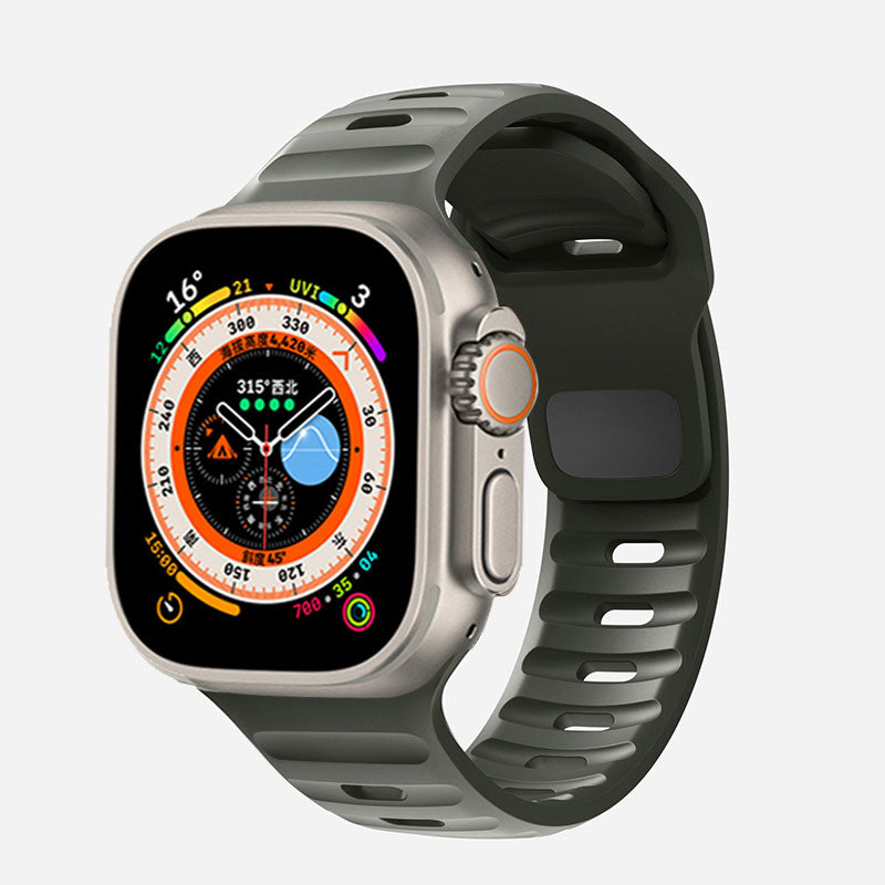 Silicone Sport Apple Watch Band Series 11/10/9/8/7/6/5/4/ SE / Ultra 1/2/3