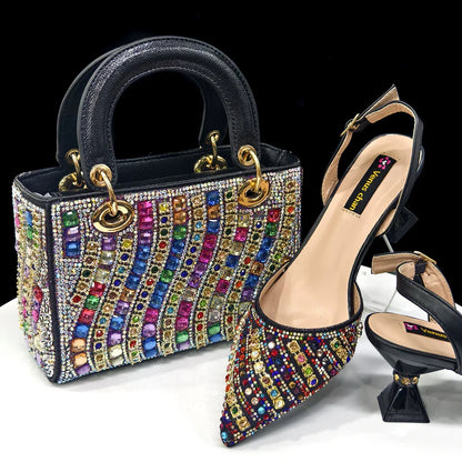Matching Women Shoe and Bag Set ED130