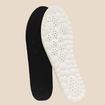 Insoles High Elasticity Latex Sport Soft Shoe Pads Arch Support Orthotic Insoles Breathable Deodorant Shock Absorption Cushion
