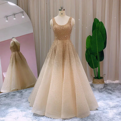 Holiday Cheer Crystal Ball Gown