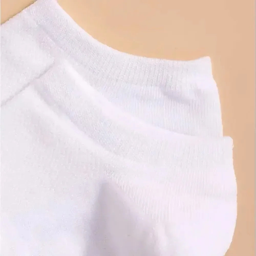 Low Cut Ankle Socks 10-Pack — Breathable Anti-Odor No-Show Socks