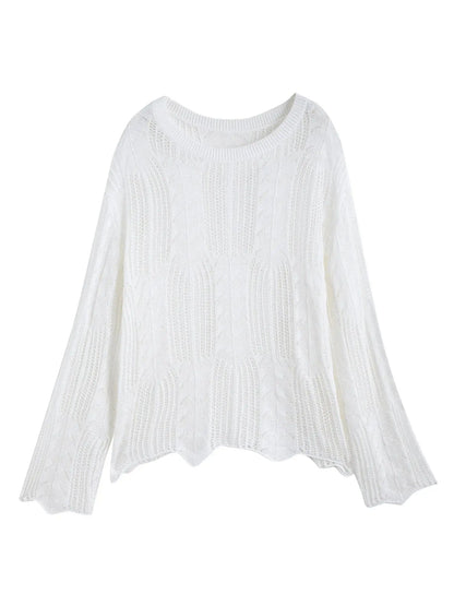 Vintage Inspired Women's Knit Top