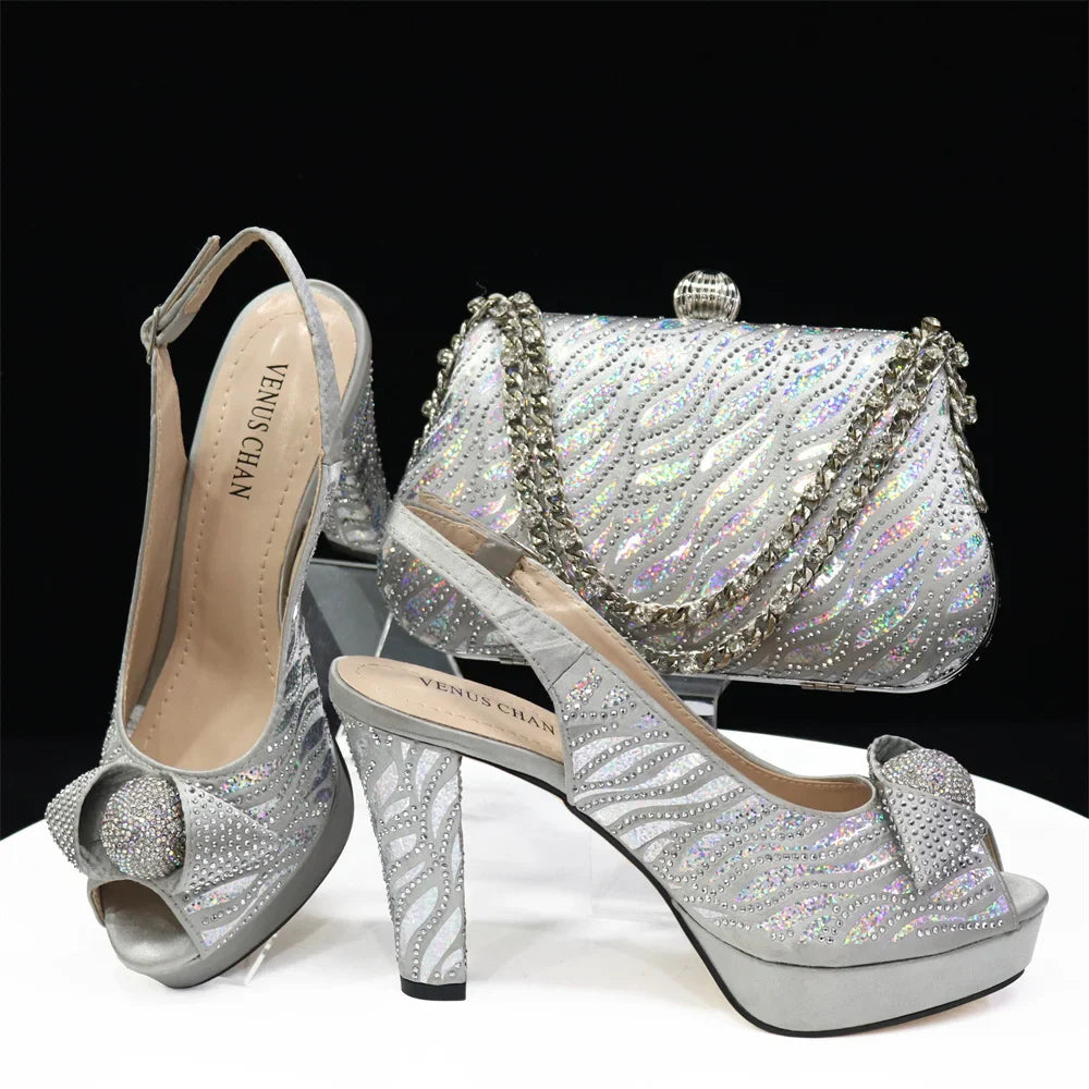 Latest Shoes and Matching Bags Set HJK1-58