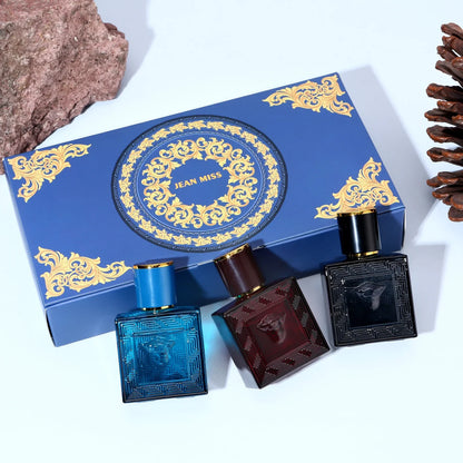 Luxury Perfume Gift Set — 30ml Floral & Woody Eau de Toilette (1 or 3 Pack)