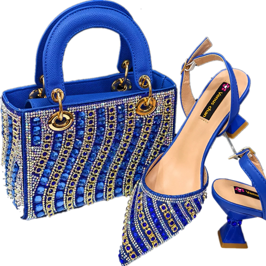 Matching Women Shoe and Bag Set ED130