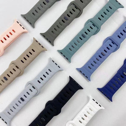 Silicone Sport Apple Watch Band Series 11/10/9/8/7/6/5/4/ SE / Ultra 1/2/3