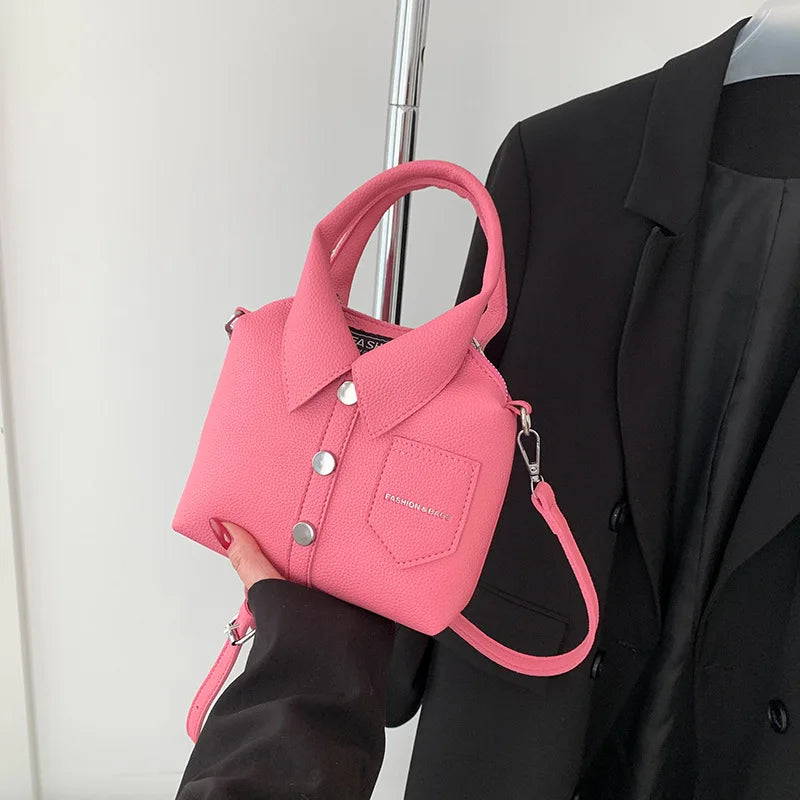 Square Compact Shoulder & Crossbody Bag | Unique Design High Quality Handbag for Women (Designer Style Bolso)
