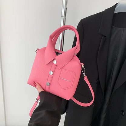 Square Compact Shoulder & Crossbody Bag | Unique Design High Quality Handbag for Women (Designer Style Bolso)