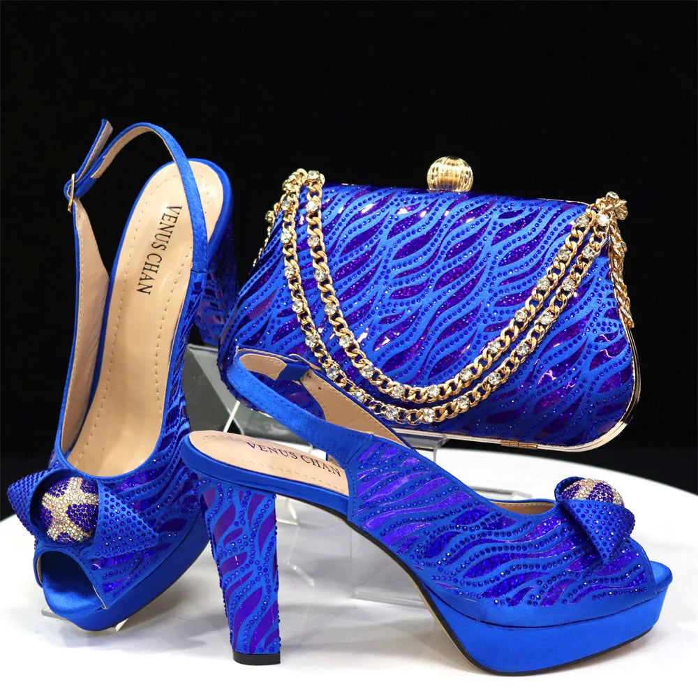 Latest Shoes and Matching Bags Set HJK1-58