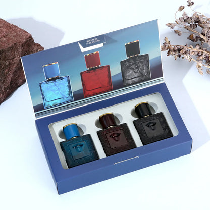 Luxury Perfume Gift Set — 30ml Floral & Woody Eau de Toilette (1 or 3 Pack)