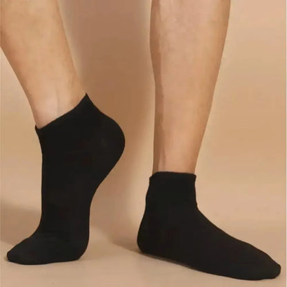 Low Cut Ankle Socks 10-Pack — Breathable Anti-Odor No-Show Socks