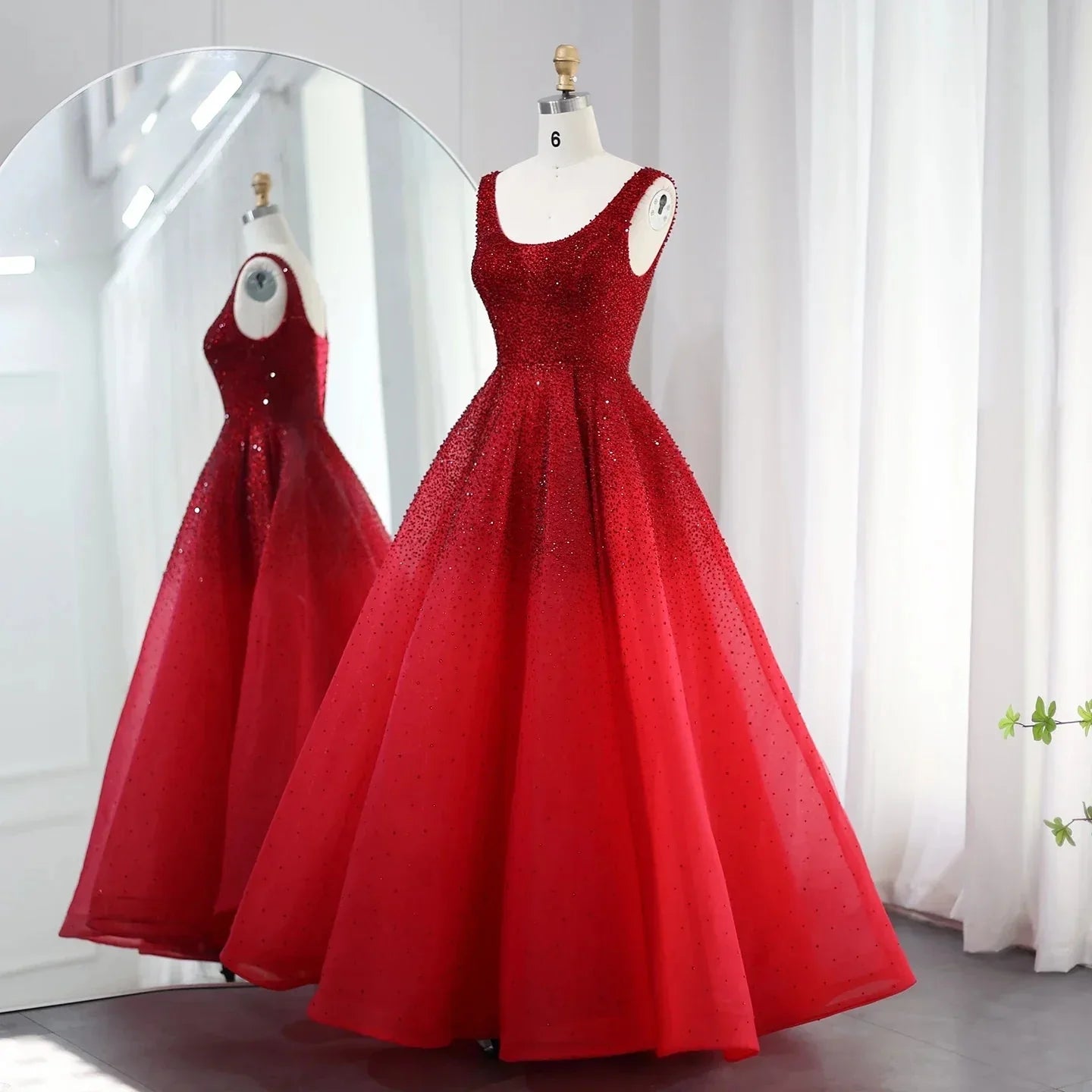 Holiday Cheer Crystal Ball Gown