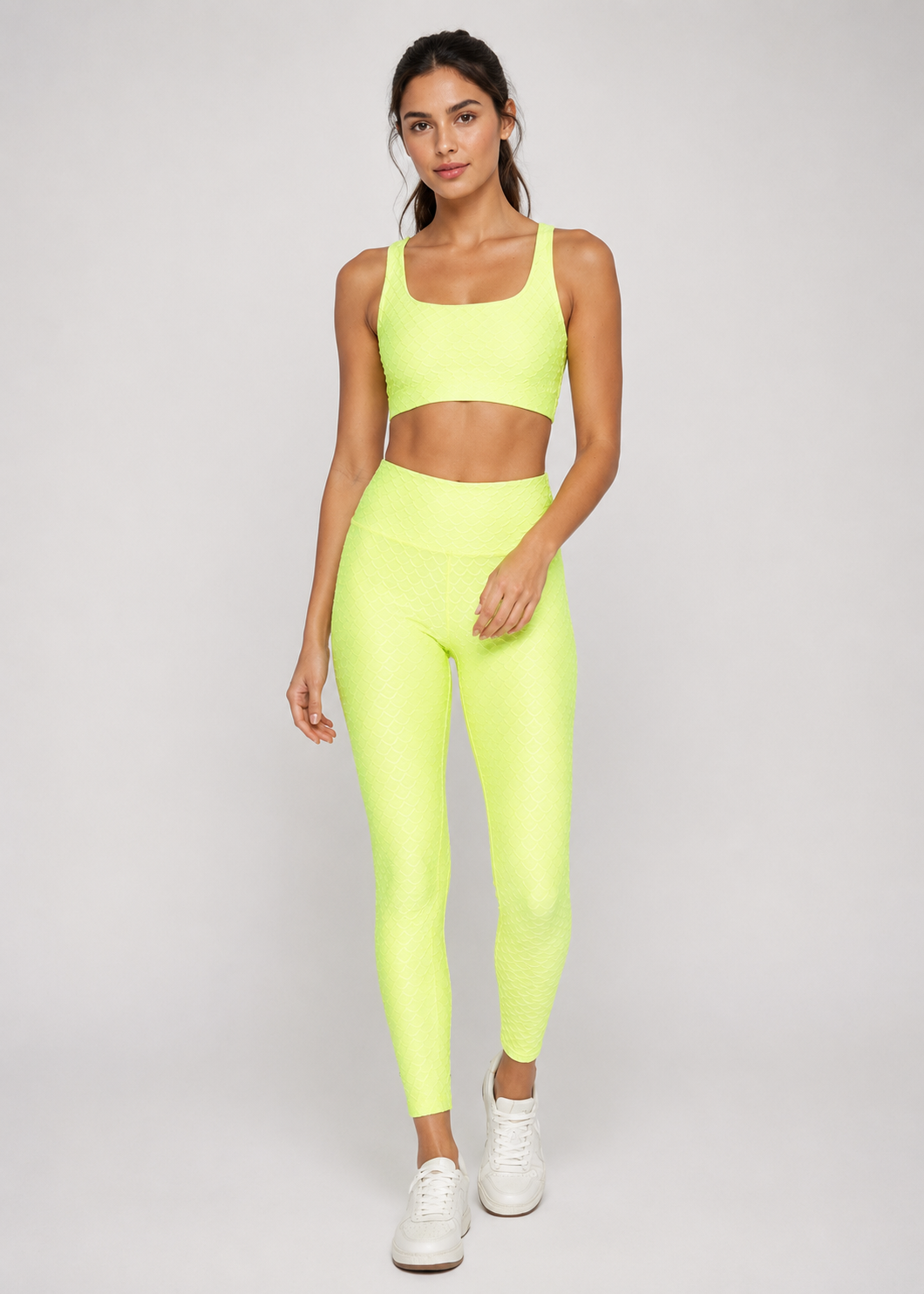 Scallop Legging Made in USA