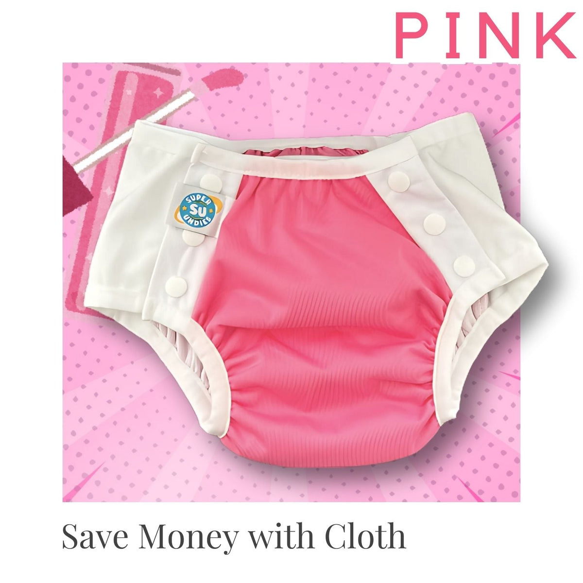 3-in-1 Waterproof Diaper, Trainer & Swim Gear for Special Needs