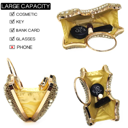 Latest Luxury Pattern Ladies Shoes And Bag Set ED216