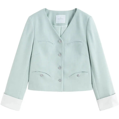 Loose Fit Plus Size Blazer and Dress Set for Work & Casual