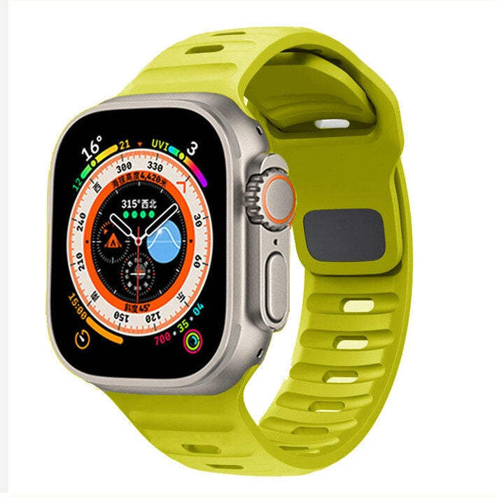 Silicone Sport Apple Watch Band Series 11/10/9/8/7/6/5/4/ SE / Ultra 1/2/3