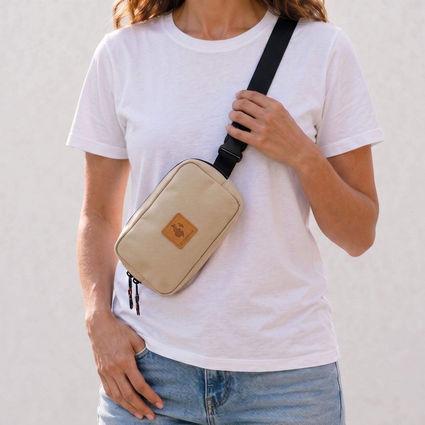 Canvas Crossbody Belt Bag Pouch, The Everywhere Belt Bag 1L