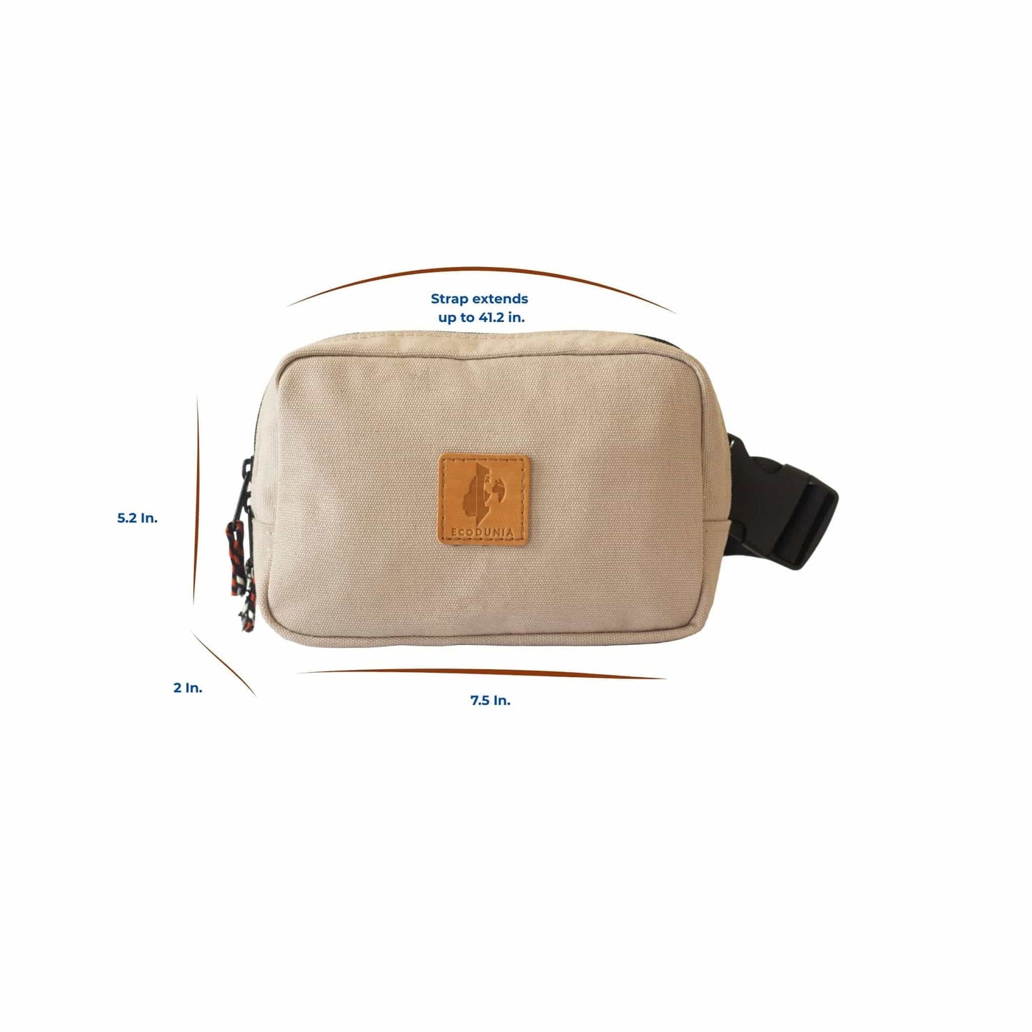 Canvas Crossbody Belt Bag Pouch, The Everywhere Belt Bag 1L
