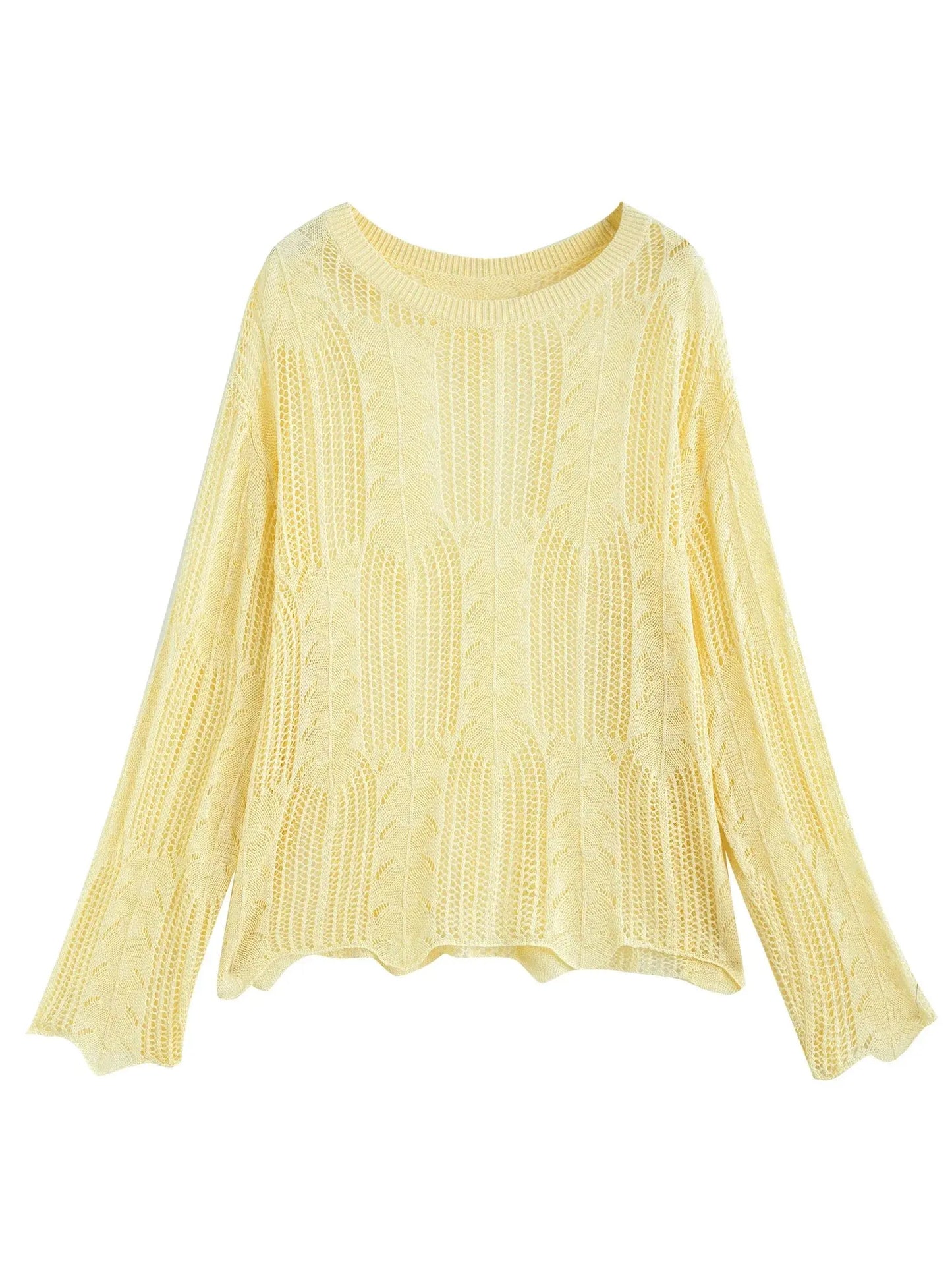 Vintage Inspired Women's Knit Top
