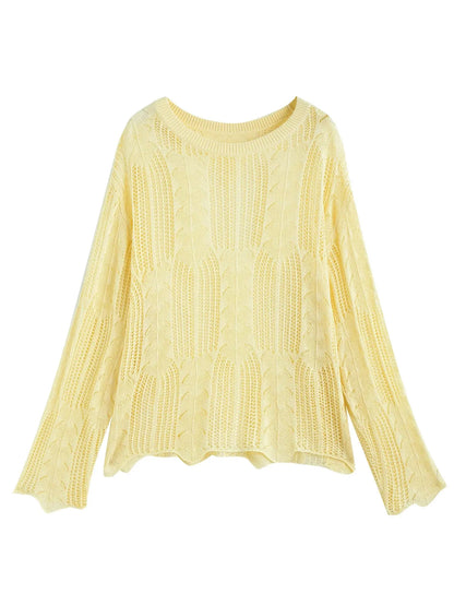 Vintage Inspired Women's Knit Top
