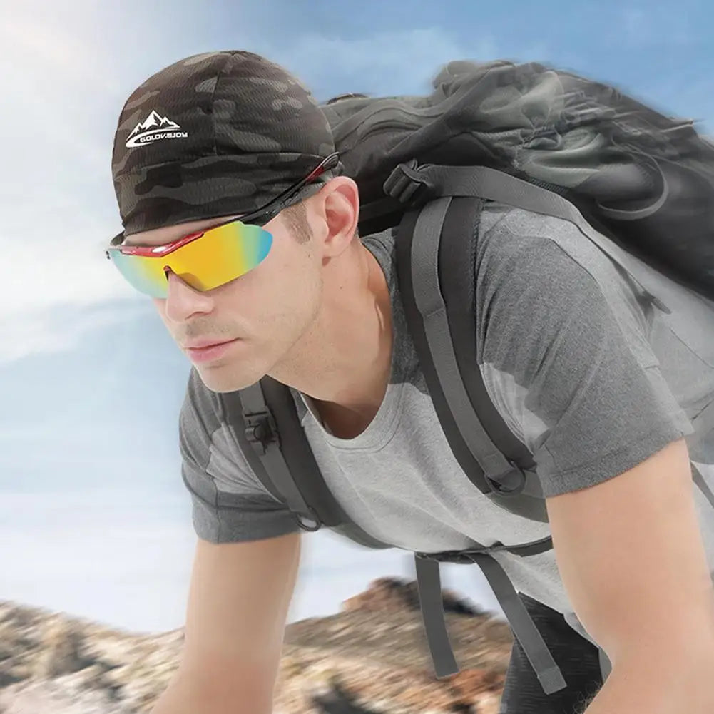 Breathable Cooling Skull Cap — Quick-Dry Cycling & Sports Helmet Liner