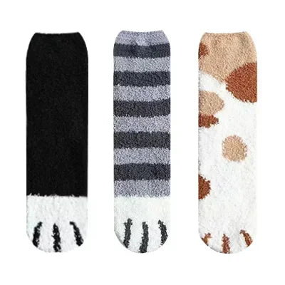 Cozy Pawfect Socks 3PC