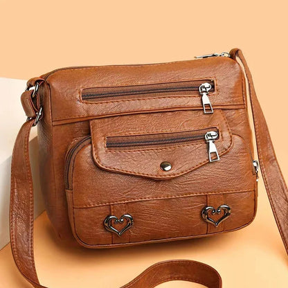 Neutral Style Rectangular Bag for Men and Women | Wide Capacity Casual Fashionable Single Shoulder Bag for Traveling