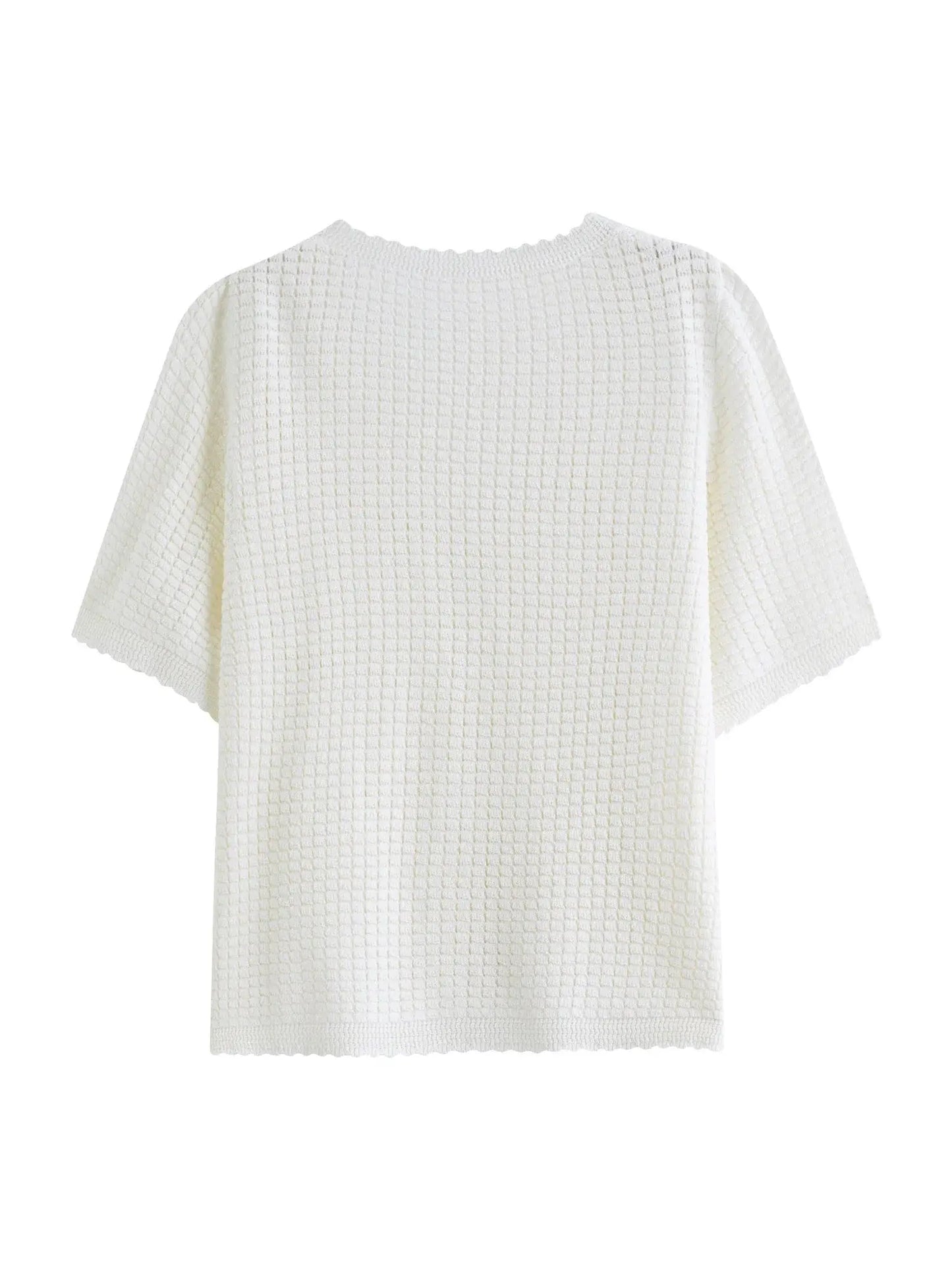 Fluid Silhouette Summer Mesh Cardigan