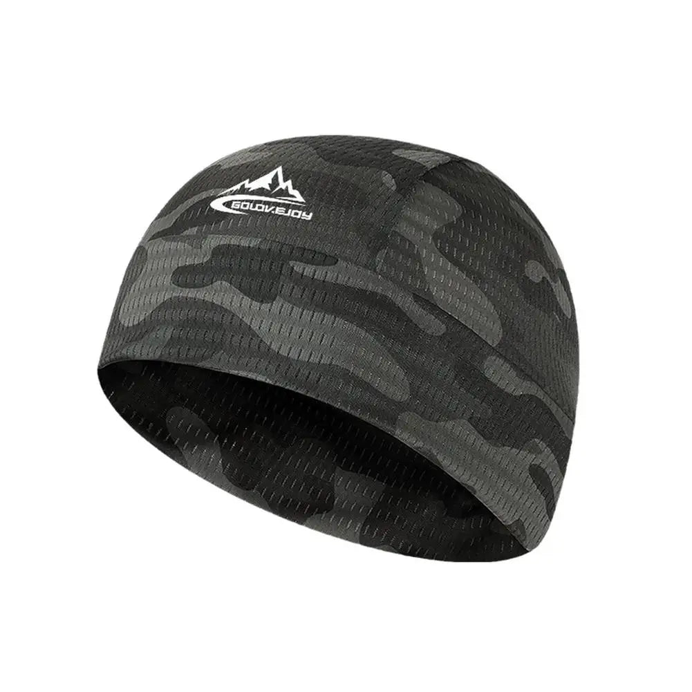Breathable Cooling Skull Cap — Quick-Dry Cycling & Sports Helmet Liner