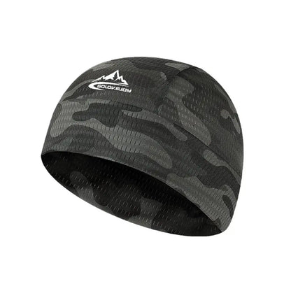 Breathable Cooling Skull Cap — Quick-Dry Cycling & Sports Helmet Liner