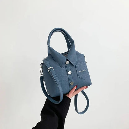 Square Compact Shoulder & Crossbody Bag | Unique Design High Quality Handbag for Women (Designer Style Bolso)