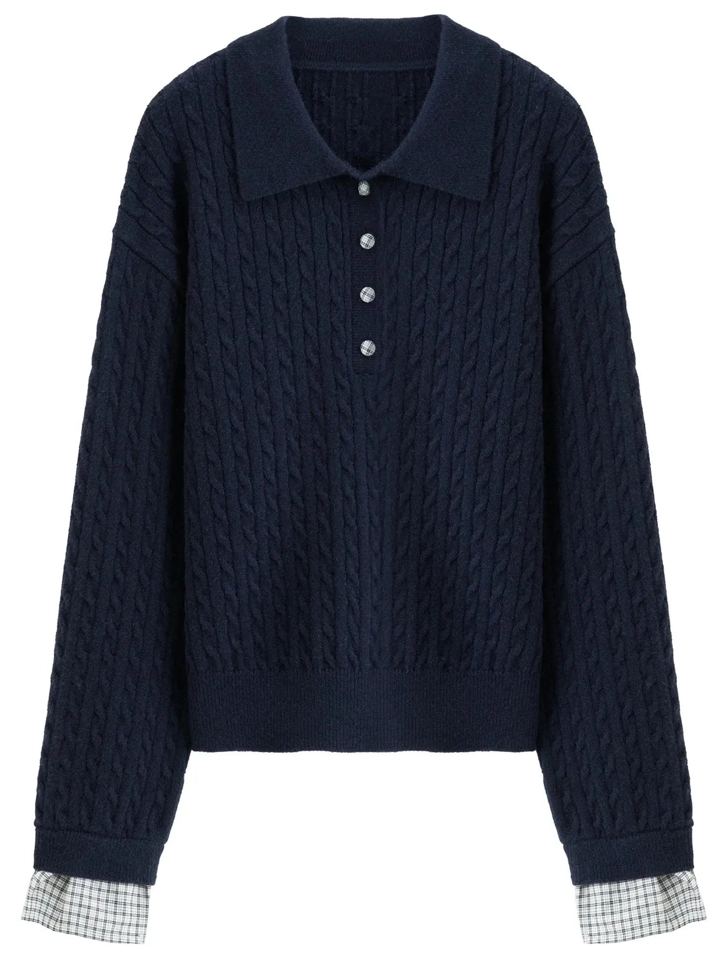 Twist Knit Cable Stitch Sweater