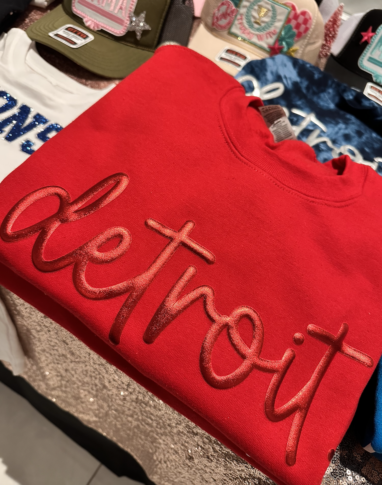 Detroit Metallic Red Puff