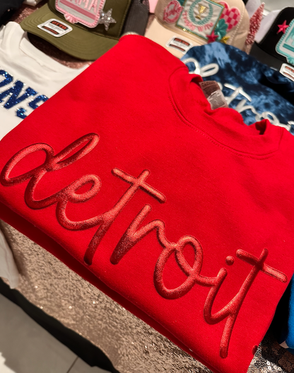 Detroit Metallic Red Puff