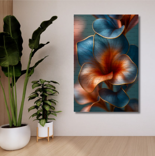 Abigail Flower Acrylic Floral Wall Art