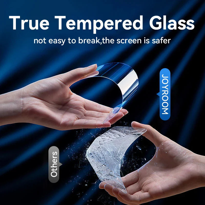 Joyroom HD Tempered Glass Screen Protector for iPhone – 1/2/3 Pack