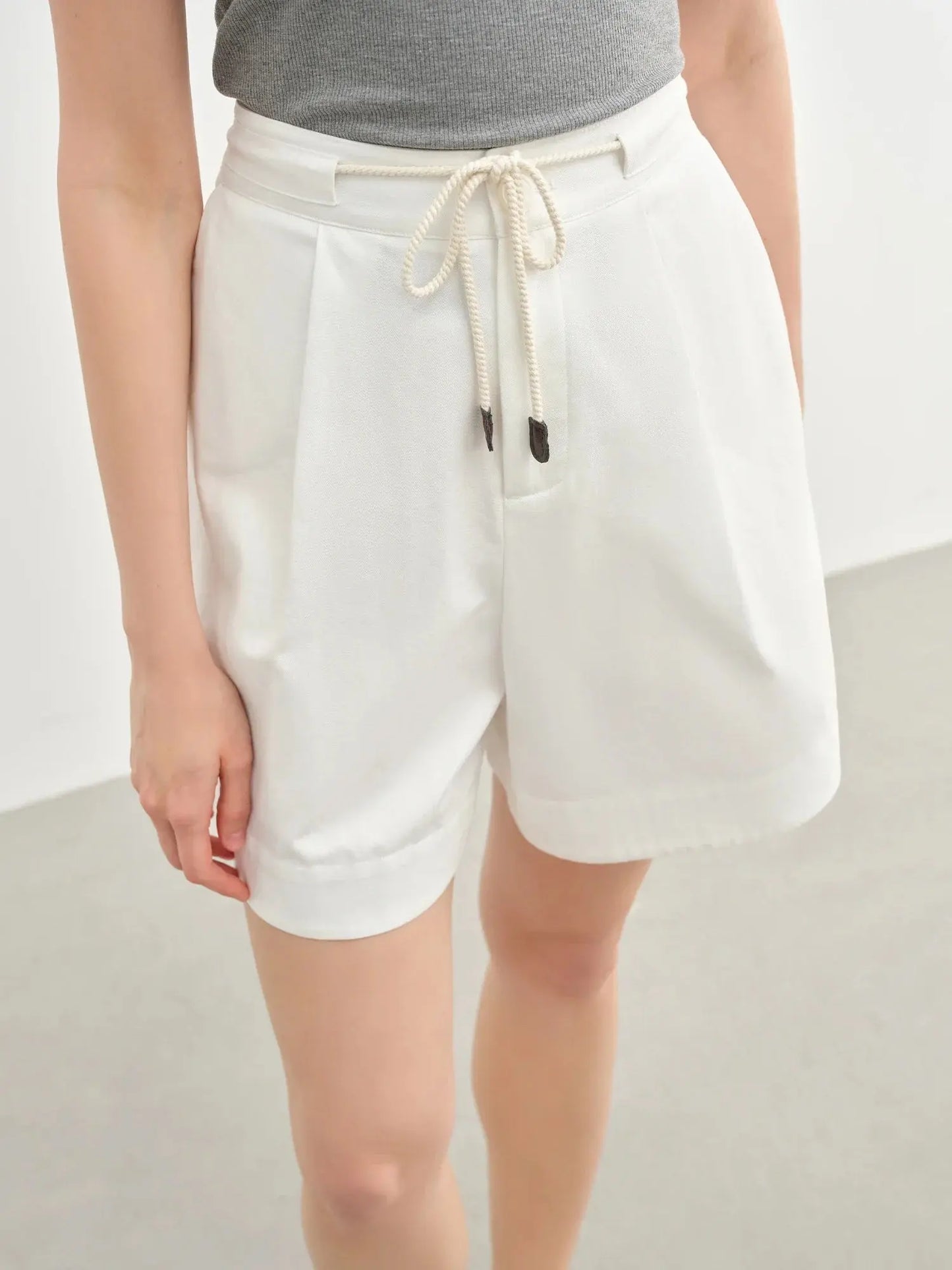 New Summer Loose Fit Drawstring Shorts