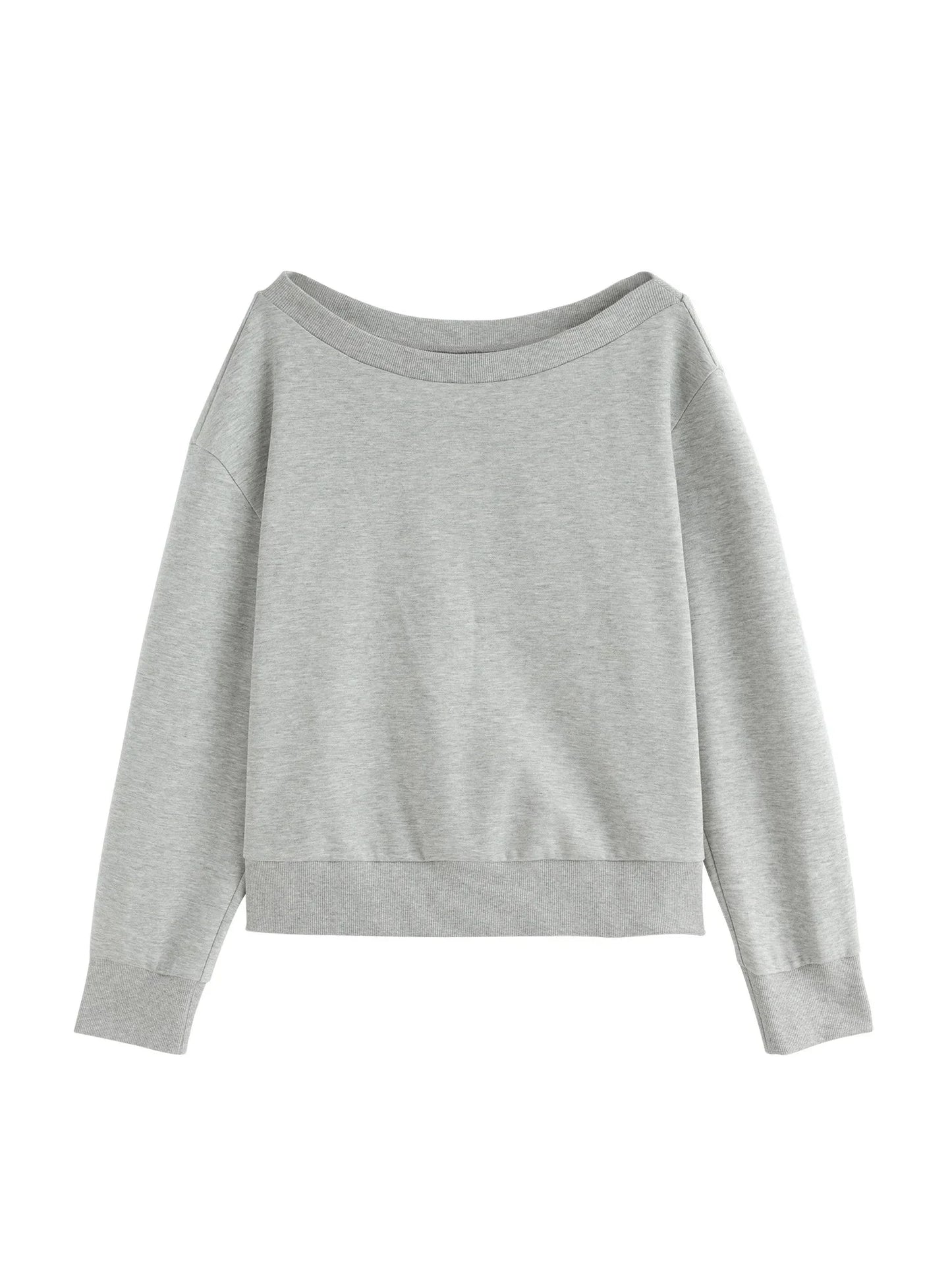 Plus Size Off-Shoulder Sweater & Skirt Set Elegant 2-Piece