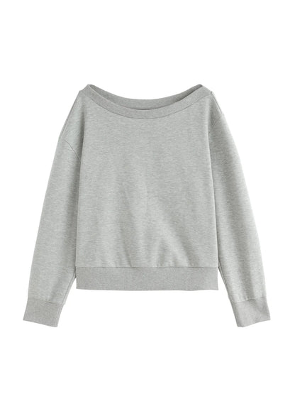 Plus Size Off-Shoulder Sweater & Skirt Set Elegant 2-Piece
