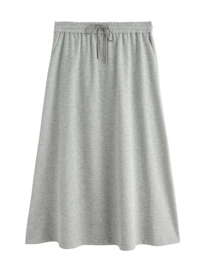 Plus Size Off-Shoulder Sweater & Skirt Set Elegant 2-Piece