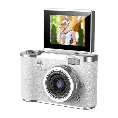 4K Digital Camera – 48MP, HD Rotating Screen, Autofocus & Beauty Mode