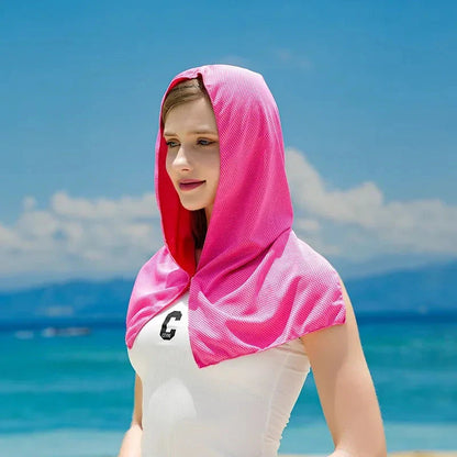 Quick Dry Cooling Hoodie Towel