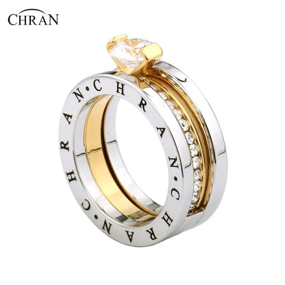 Austrian Crystal Pave Zircon Ring