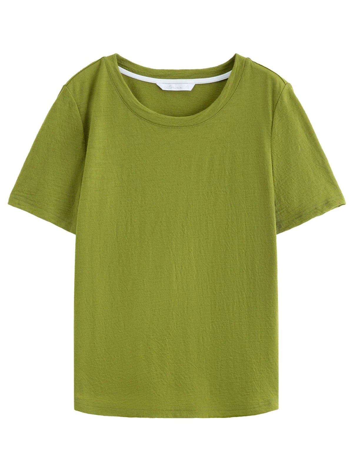 Women's Knit Top Green & Gray Layered Two-Piece Knit