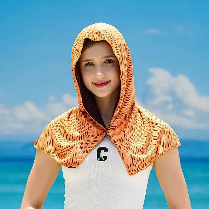 Quick Dry Cooling Hoodie Towel