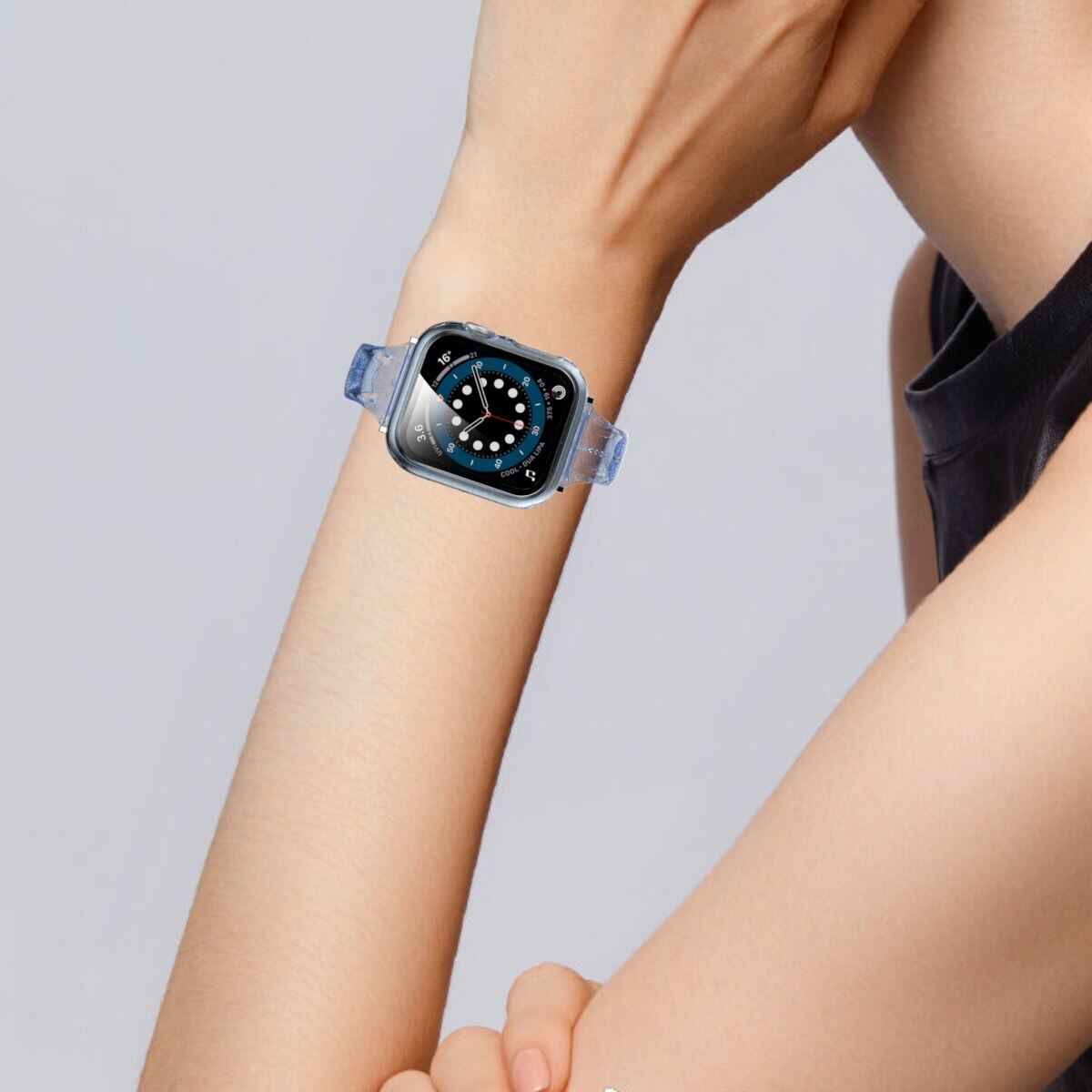 Silicone Apple Watch Band-Strap Series 11/10/9/8/7/6/5/SE Ultra/1/2/3