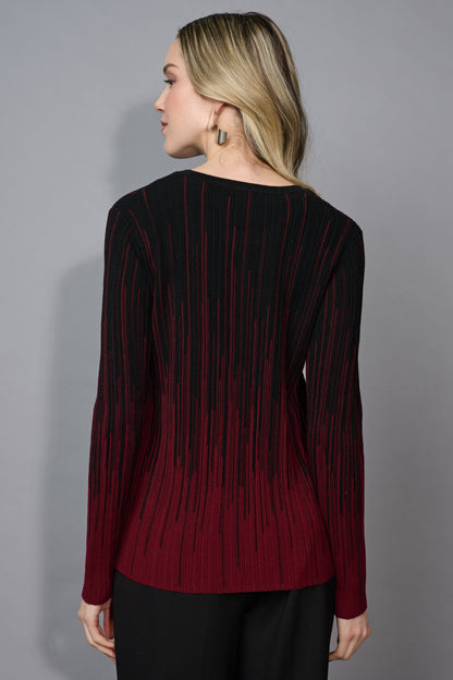 Textured Linear Top